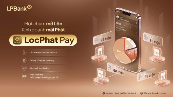 LPBank ra mắt LocPhat Pay – Giải pháp quản trị dòng tiền tập trung cho doanh nghiệp Việt